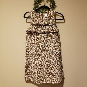 GYMBOREE NWOT Girl's Corduroy Animal Print Jumper/Dress - Size 12